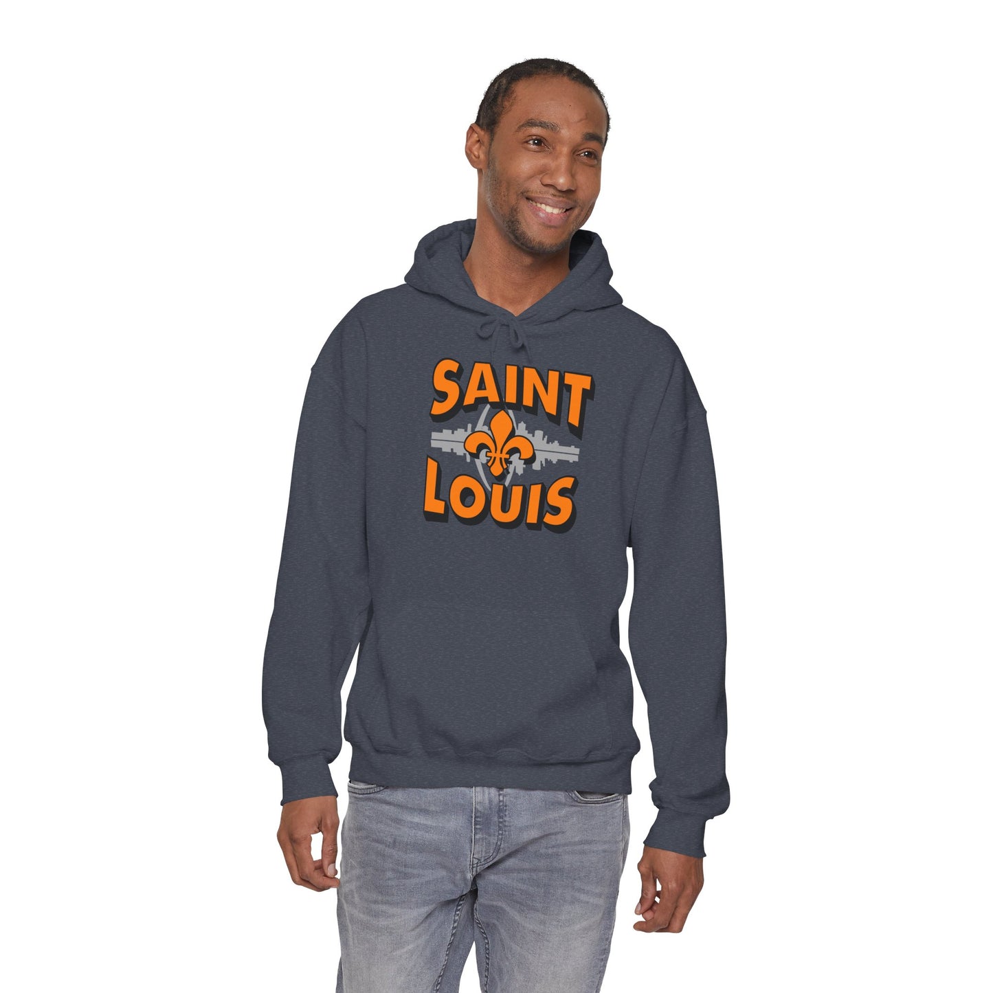 Saint Louis Graphic Hoodie — City Skyline Saint Louis Hoodie