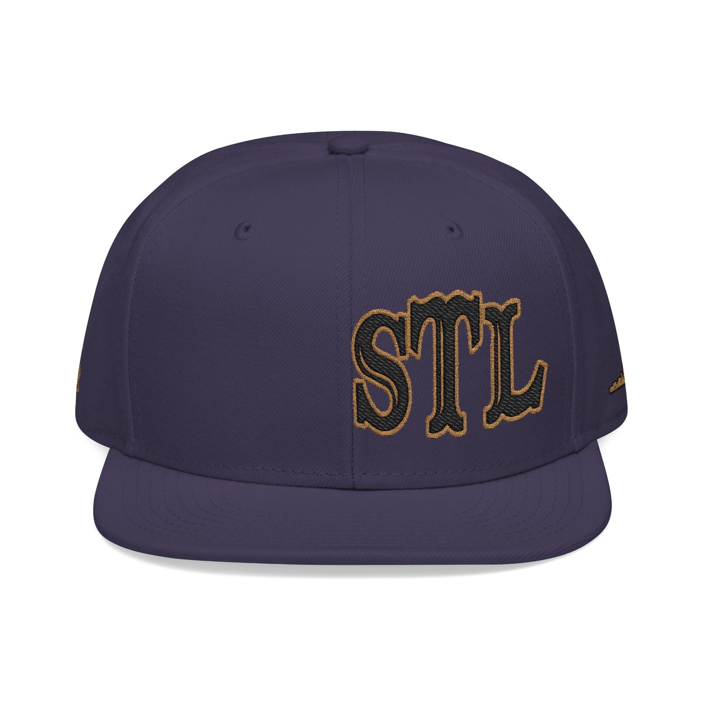 STL Black Gold Edition Embroidered Snapback Hat