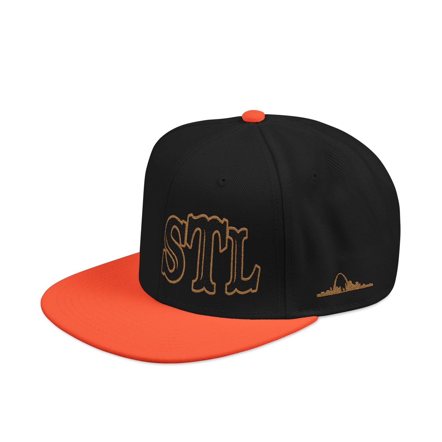 STL Black Gold Edition Embroidered Snapback Hat