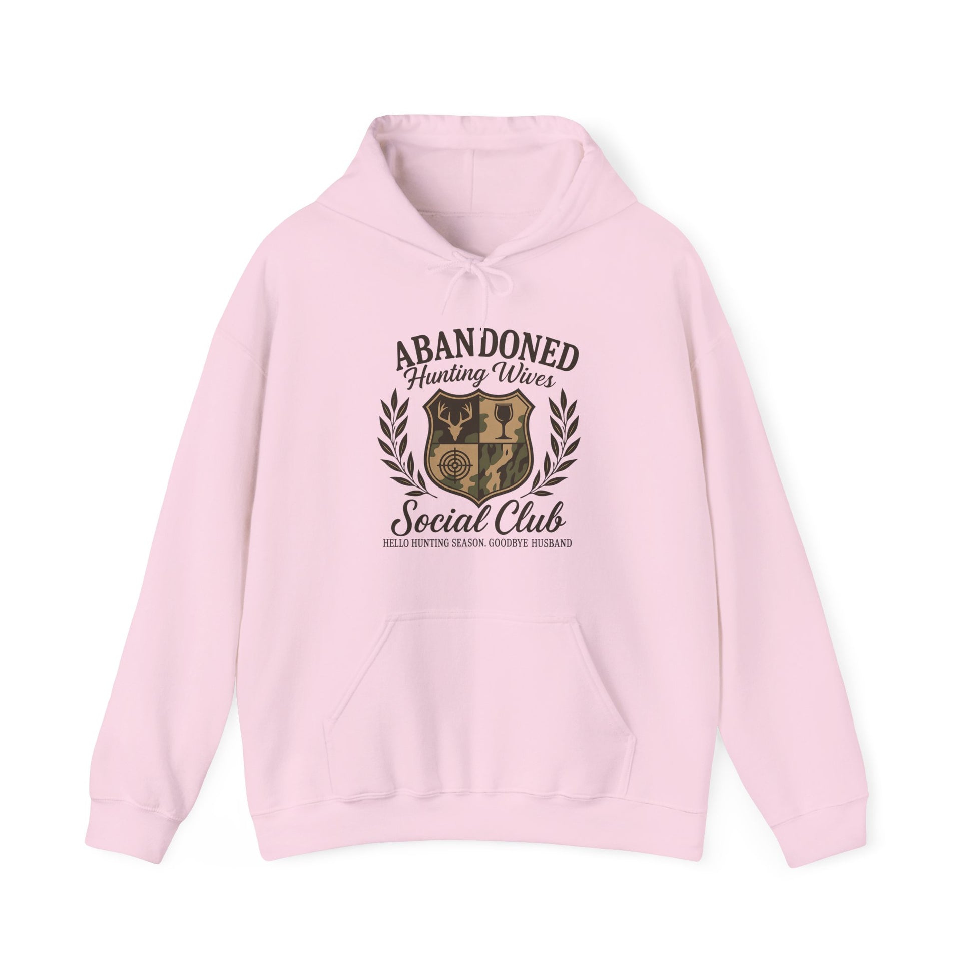 Abandoned Hunters Wives Social Club Hoodie Printify