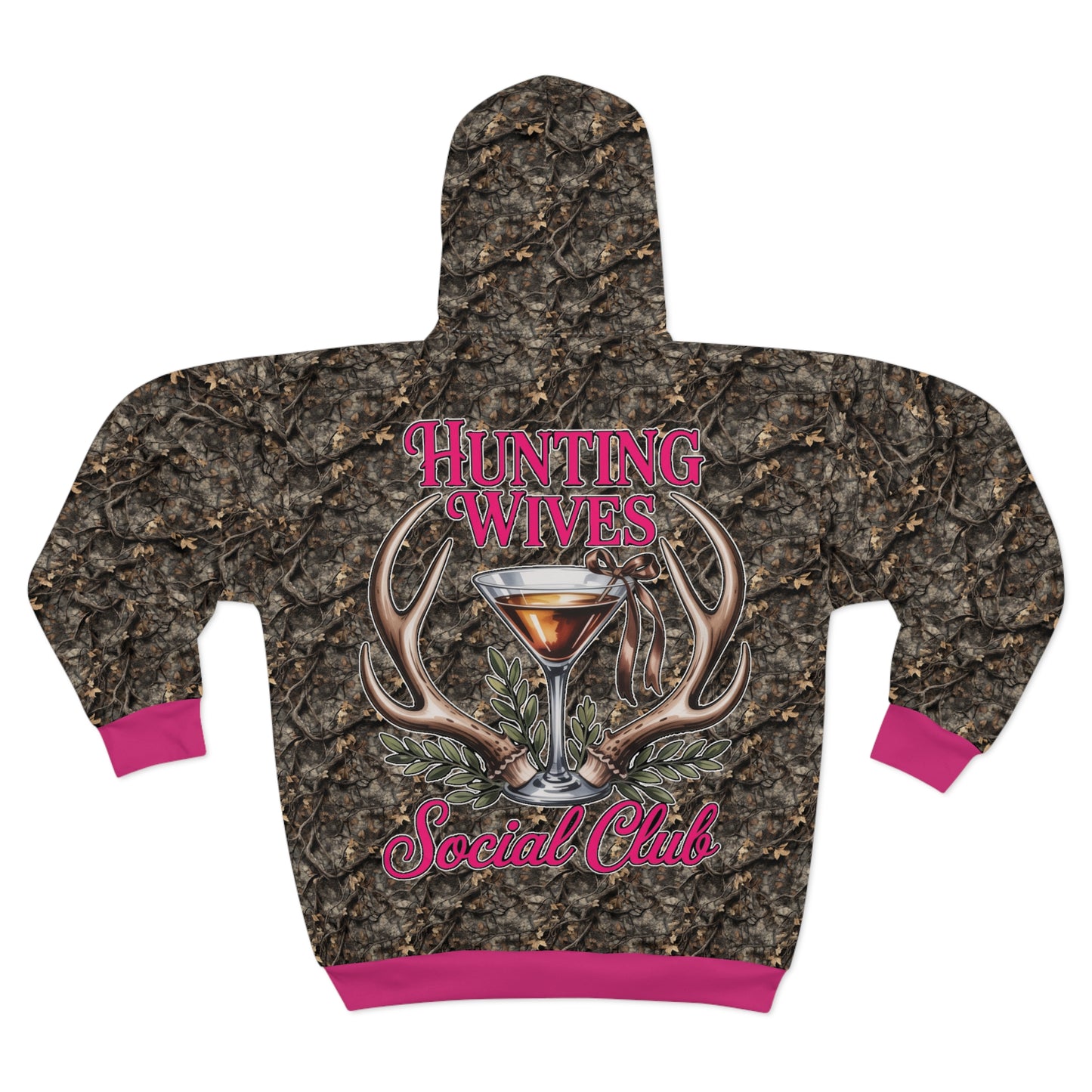 Hunters Wives Social Club Camo Hoodie
