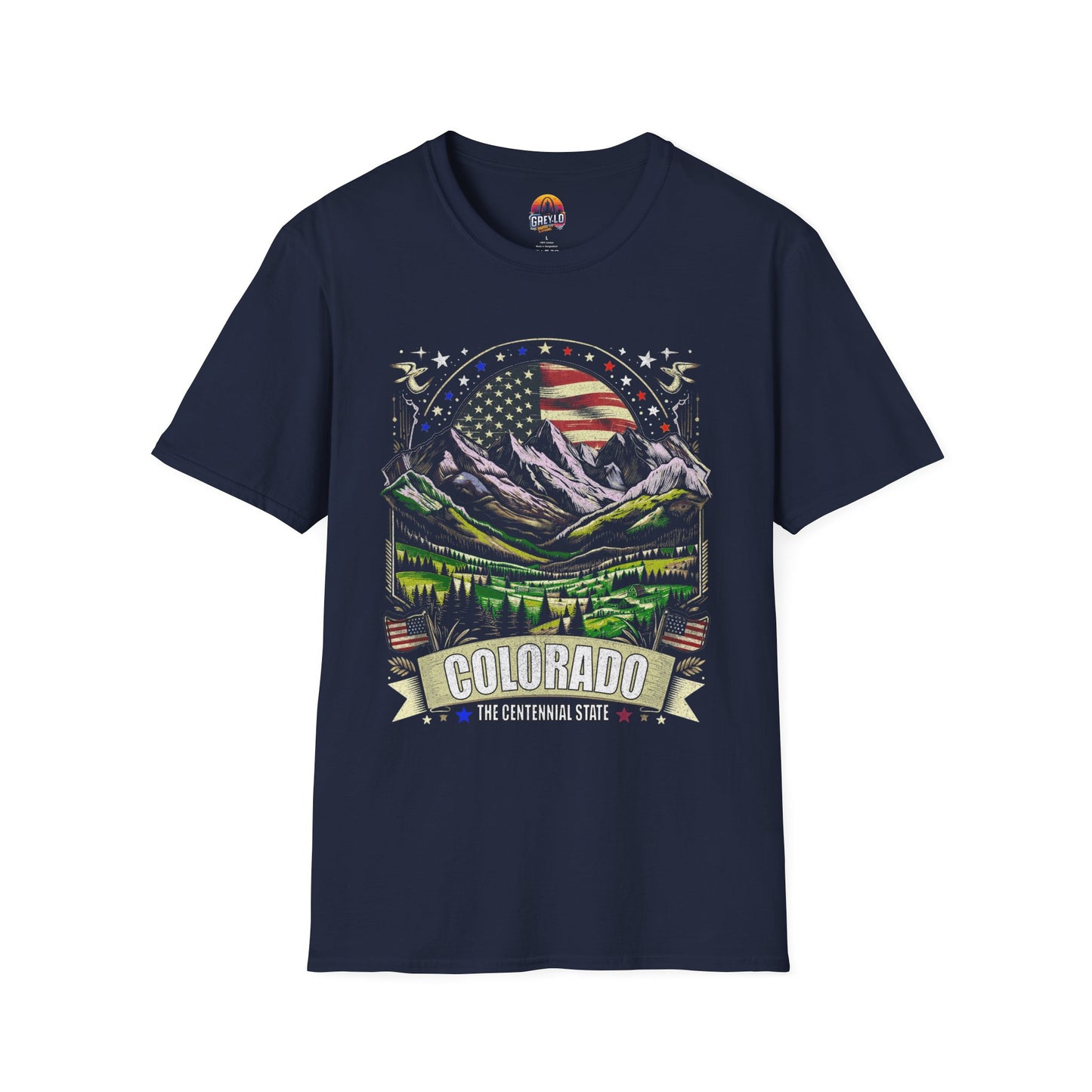 Colorado The Centennial State Graphic Tee