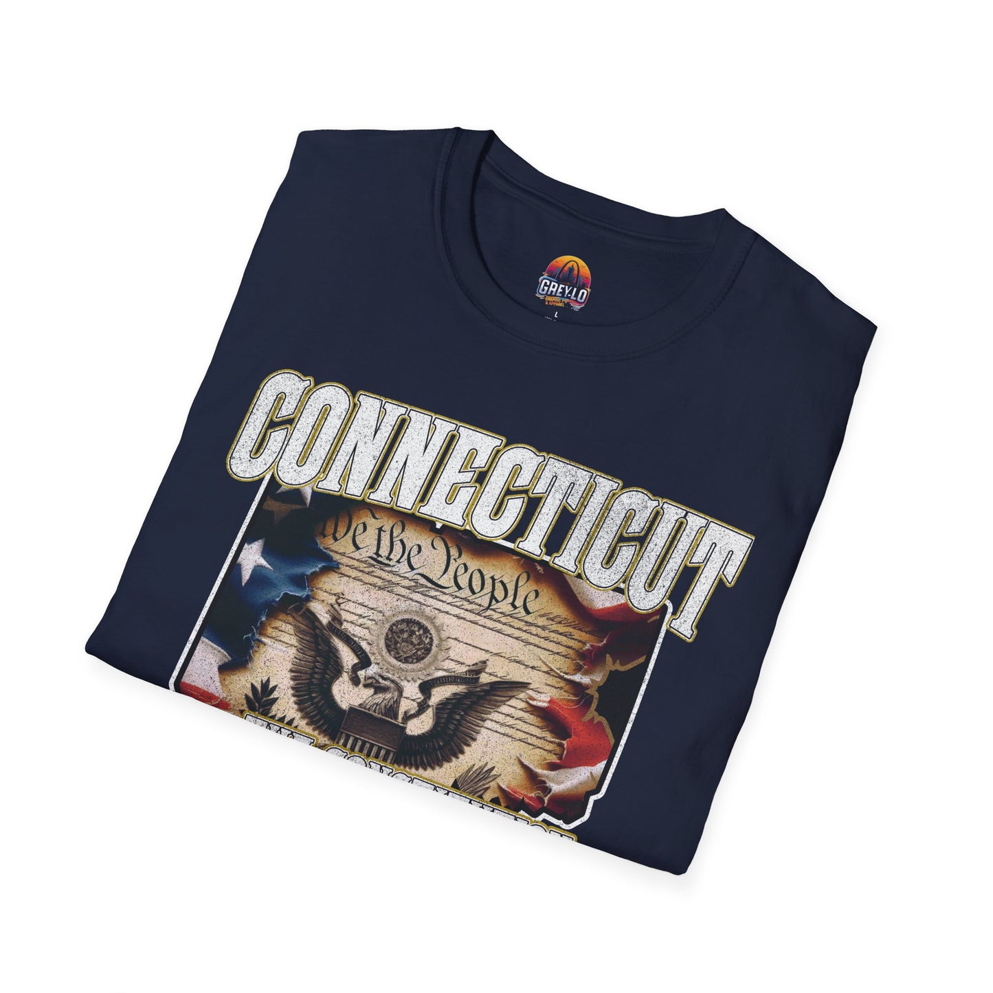 Connecticut The Constitution State Unisex Soft style T-Shirt