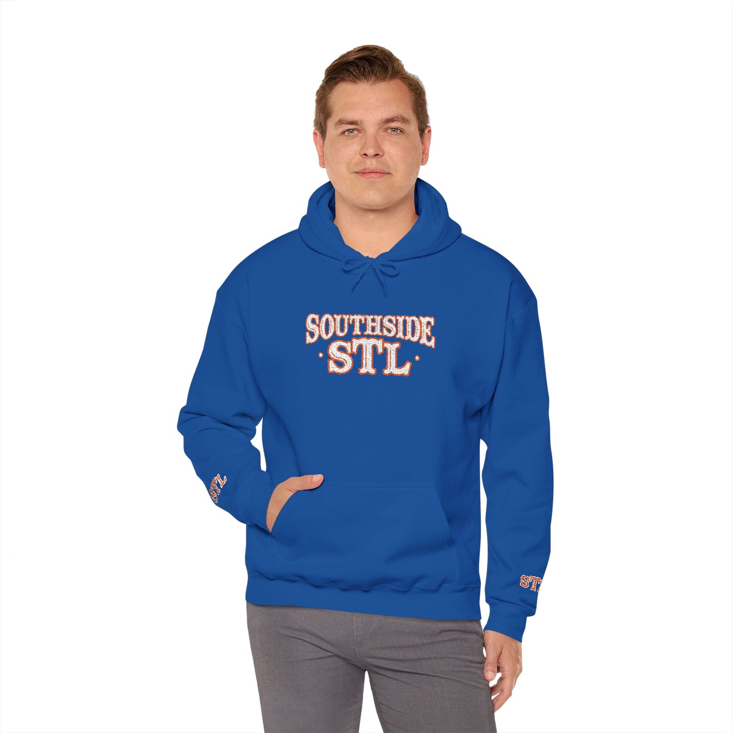 Embroidered Hoodie - Southside STL Design Printify