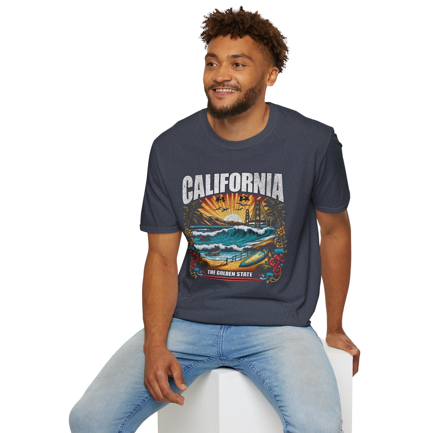 California The Golden State Graphic Tee