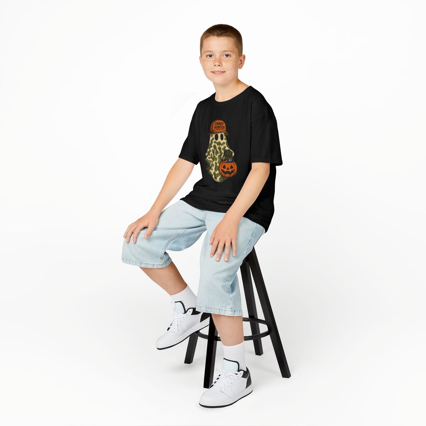 Kids Tee - Camo Ghost Graphic