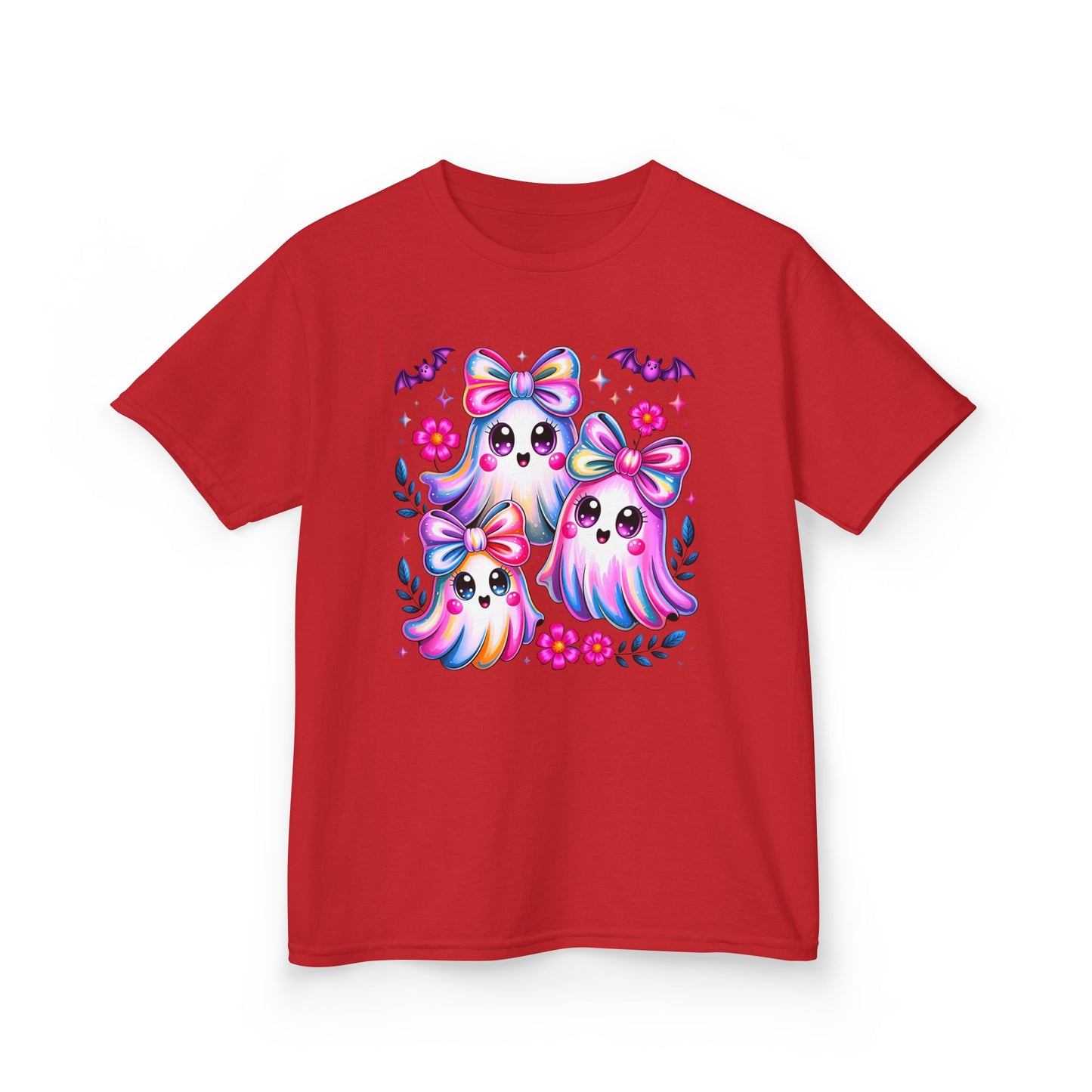 Kids Cute Colorful Ghost Tee