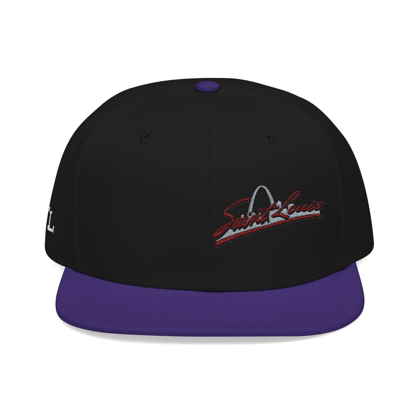Embroidered Saint Louis Snapback Hat