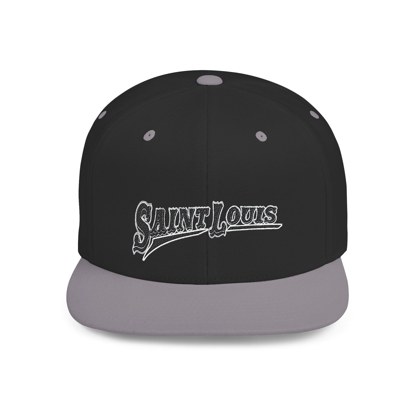Flat Bill Snapback - Saint Louis Ball Cap Printify