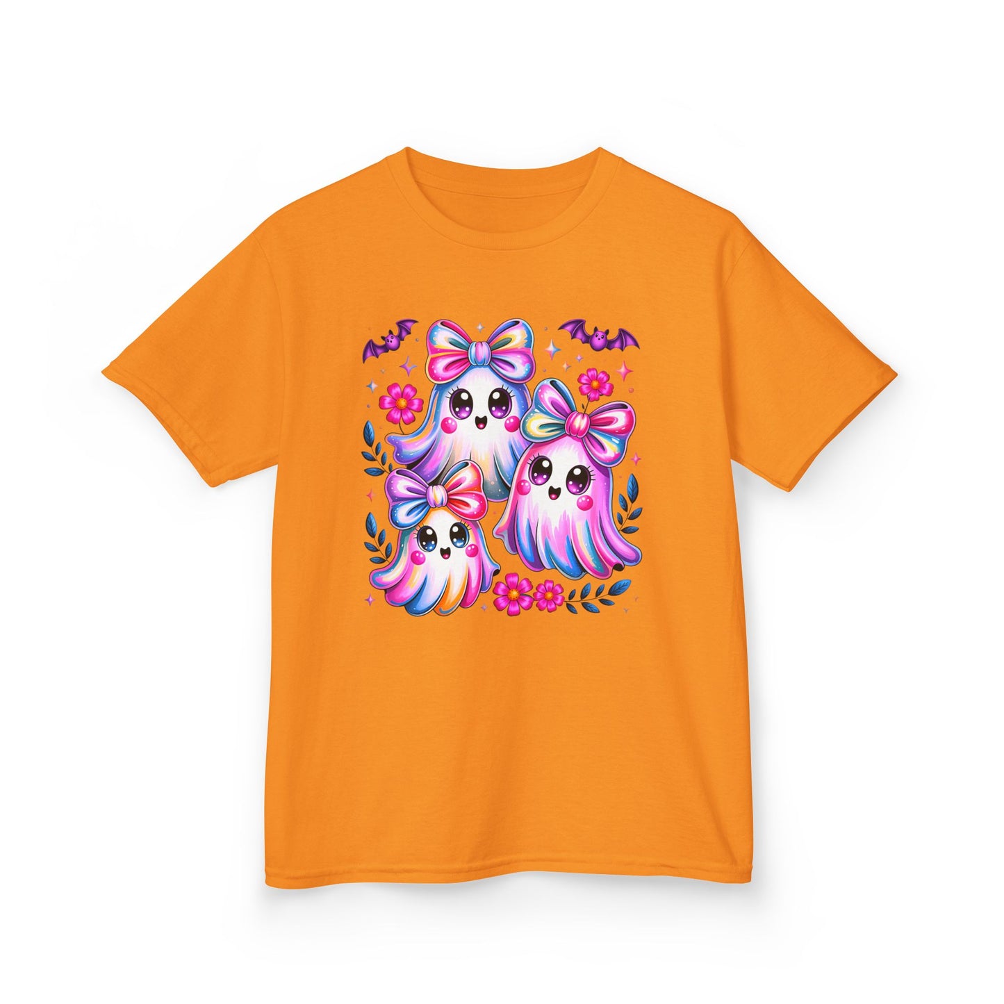 Kids Cute Colorful Ghost Tee