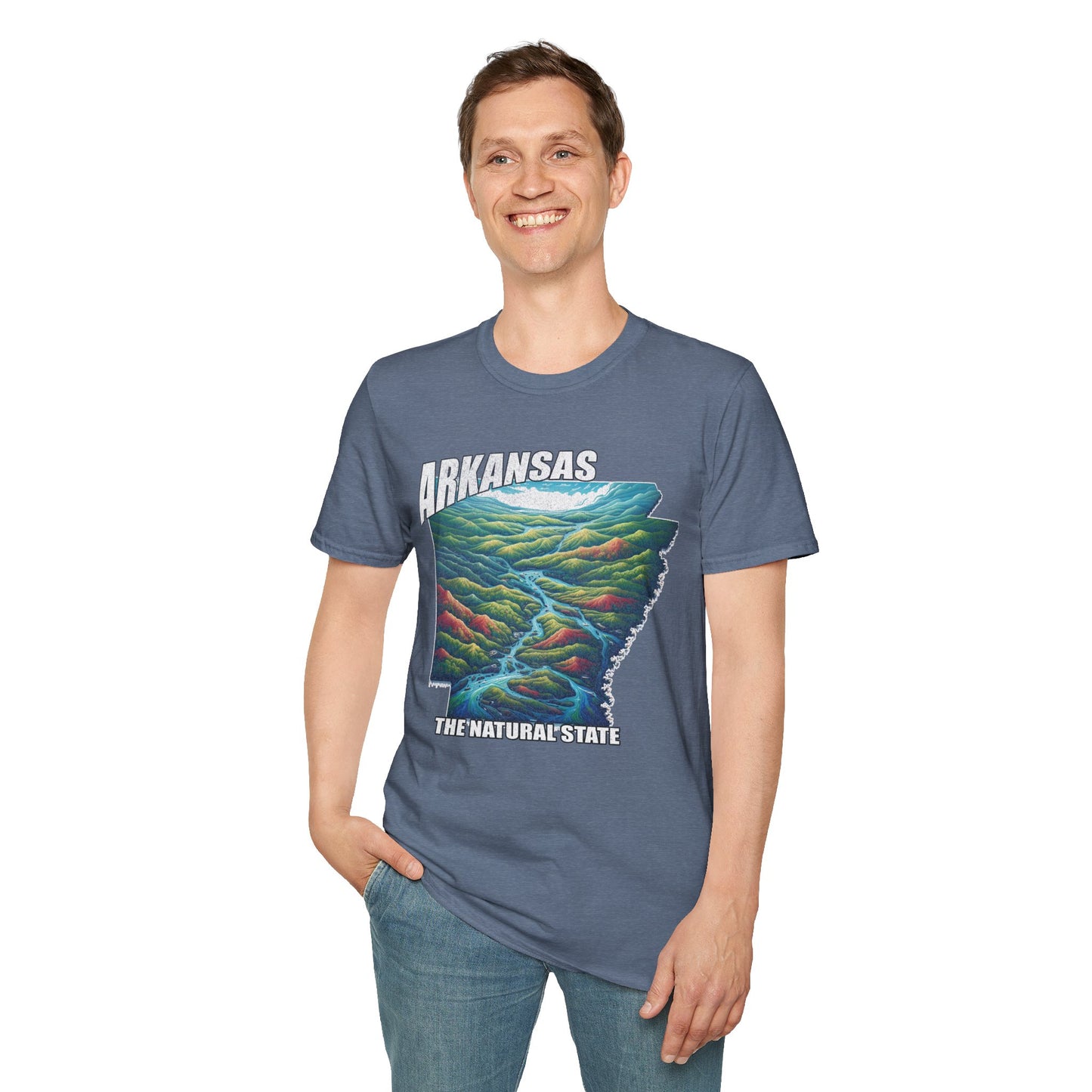 Arkansas The Natural State Graphic Tee