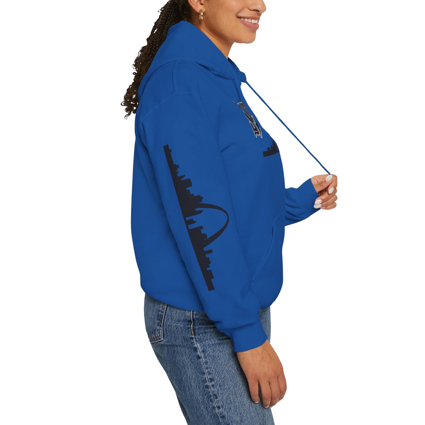 Saint Louis Skyline Hoodie - Unisex Heavy Blend™ Printify