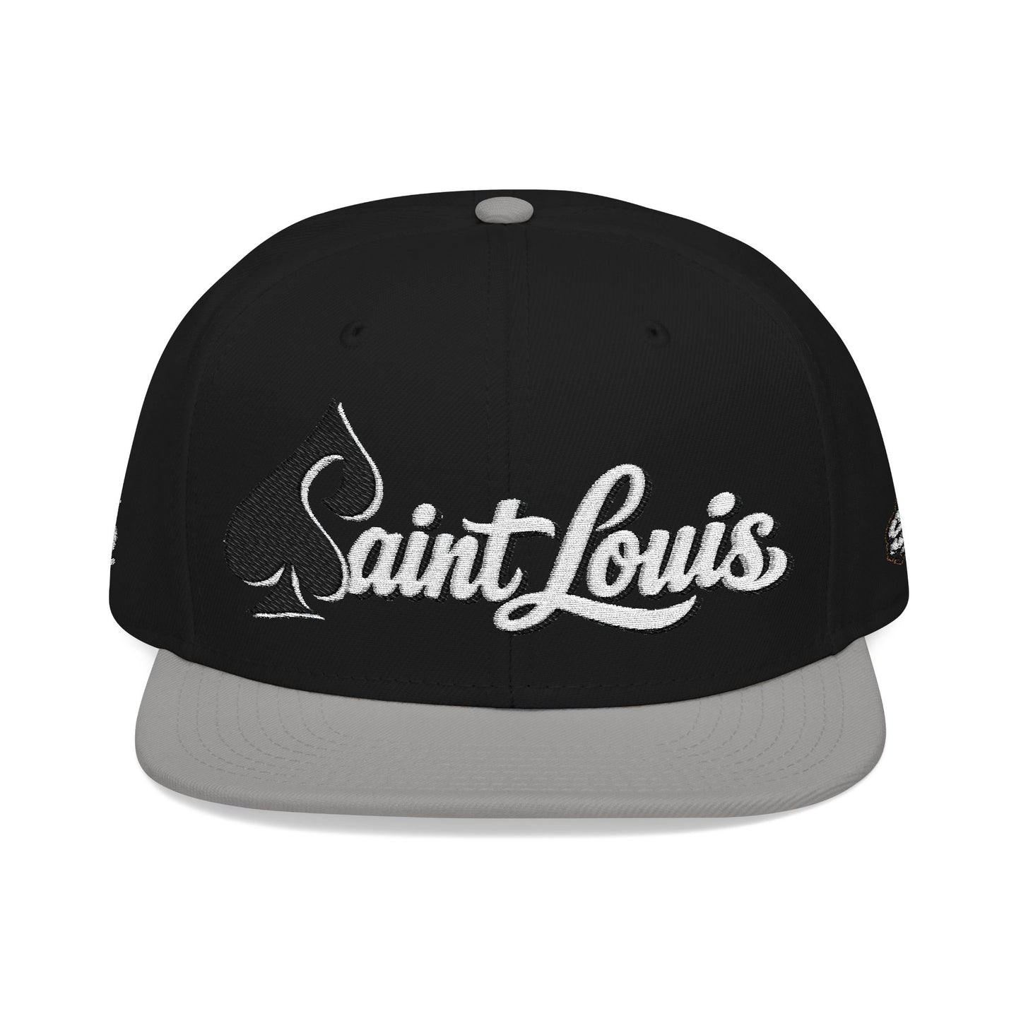 Embroidered 'Saint Louis' Snapback Hat