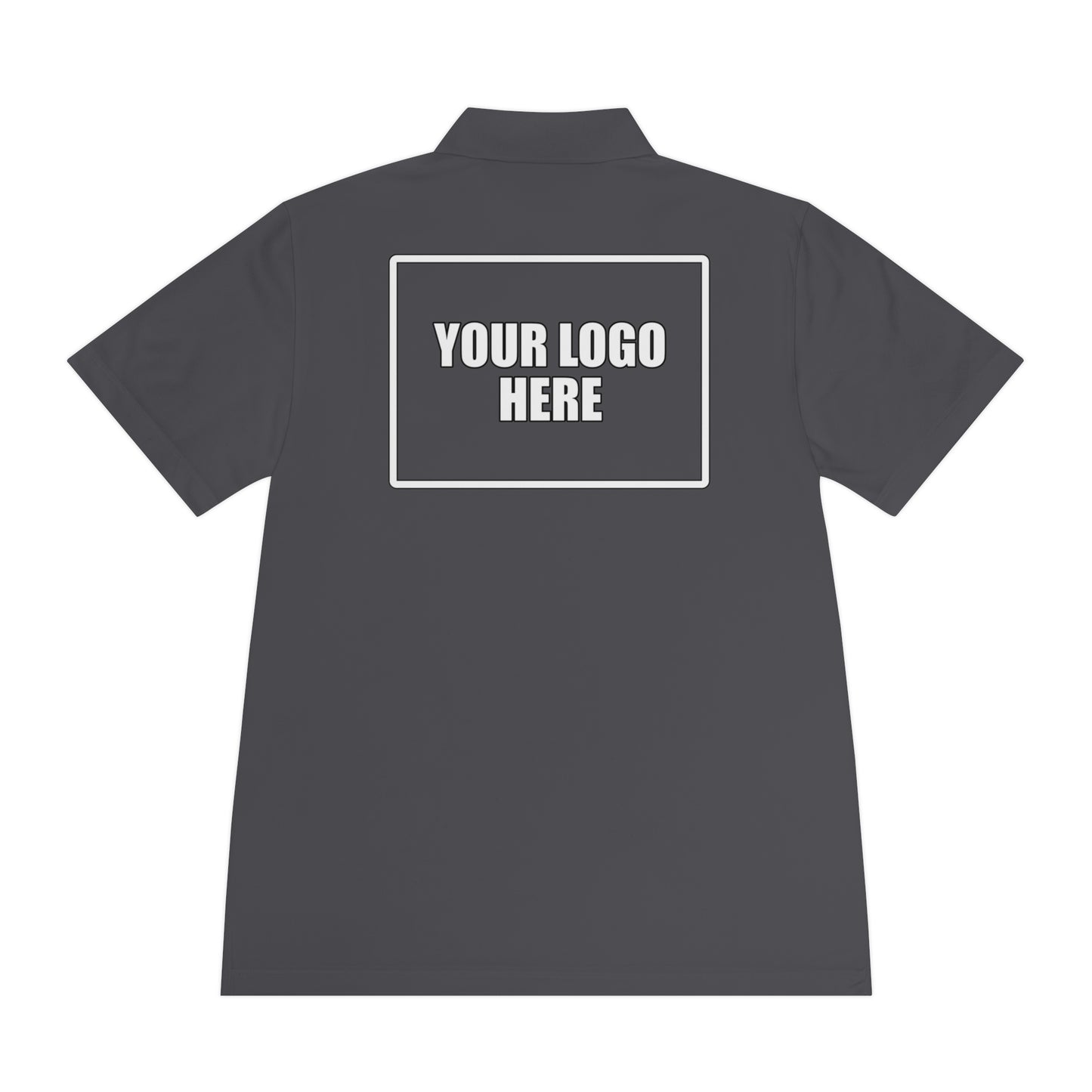 Customizable Sport Polo Work Shirt - Front & Back Logo Work Polo