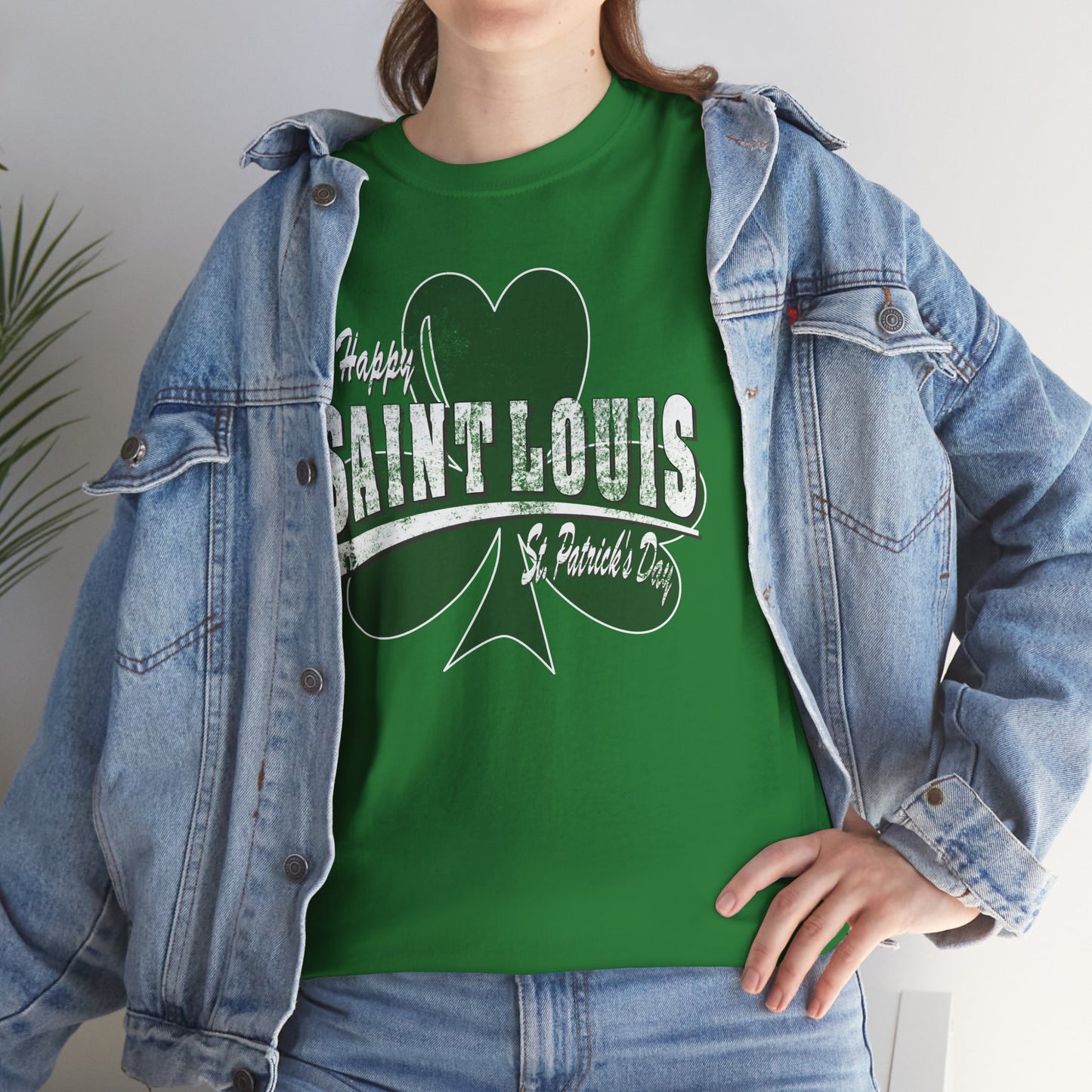 Saint Louis Shamrock Tee — Vintage St. Louis Irish Pride T-Shirt