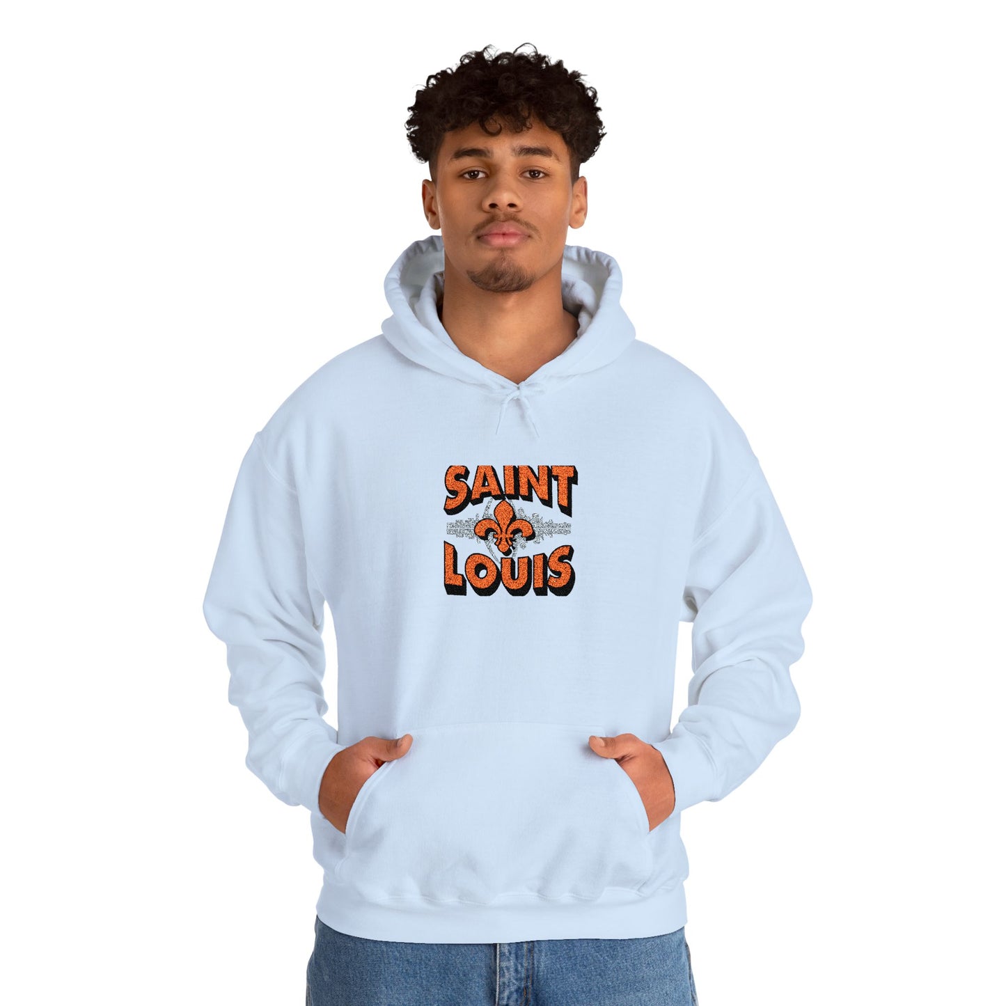 Saint Louis City Skyline Embroidered Hoodie