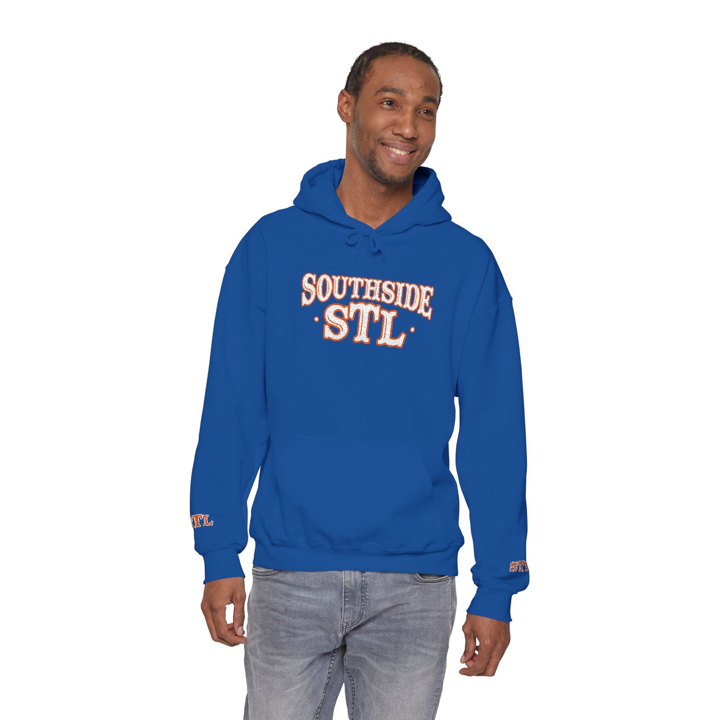 Embroidered Hoodie - Southside STL Design Printify