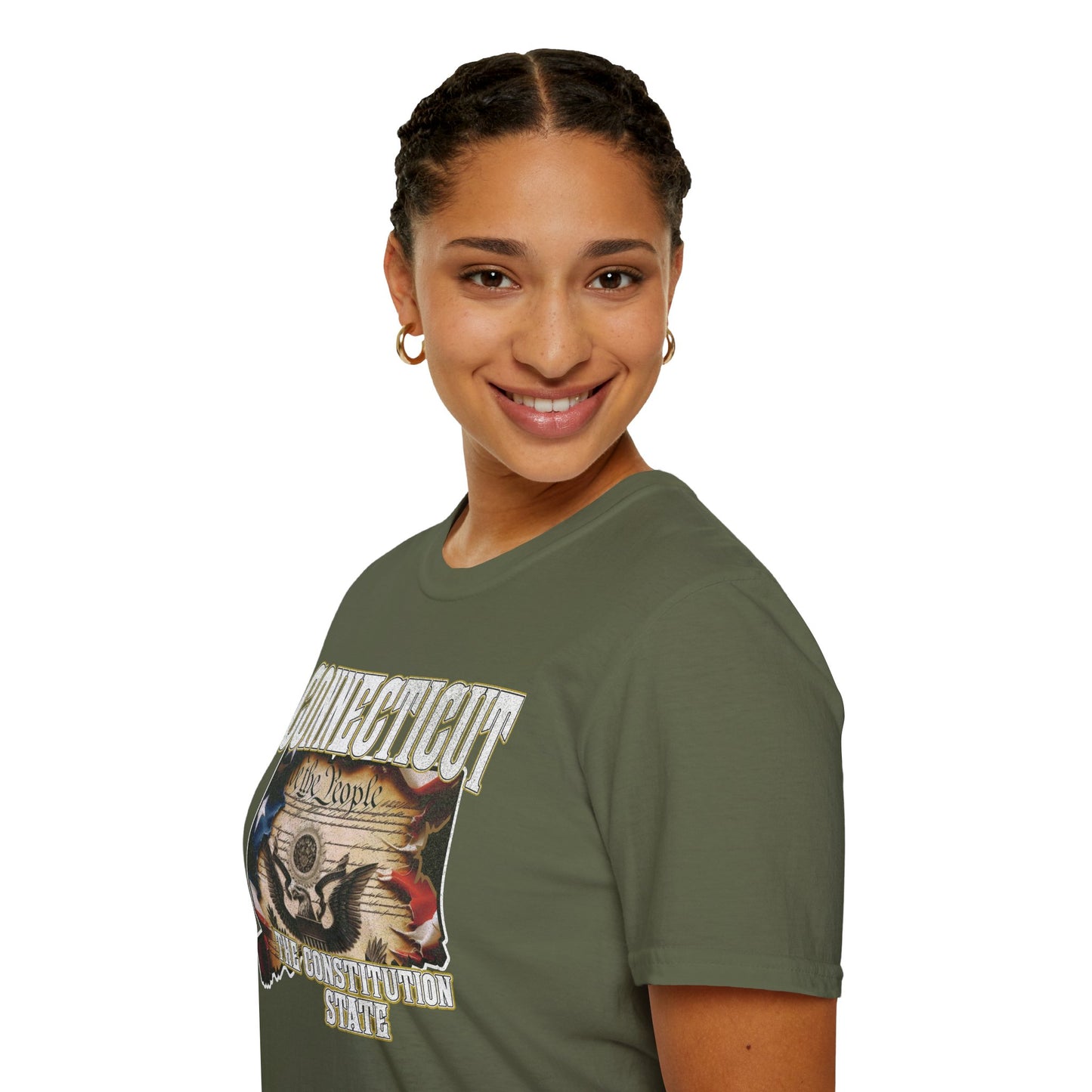 Connecticut The Constitution State Unisex Soft style T-Shirt