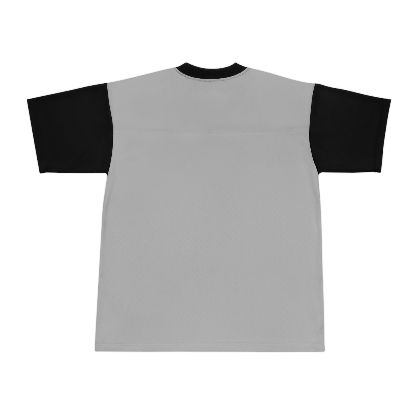 South Side Unisex Football Jersey (AOP) Grey & Black