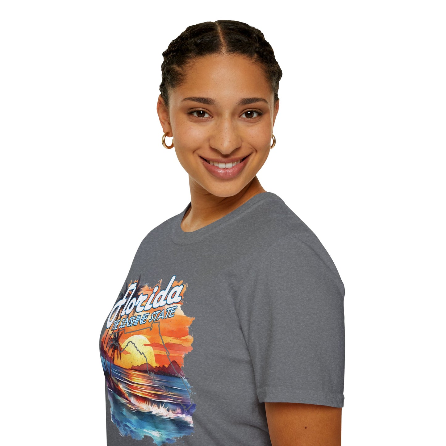 Florida Sunshine State T-Shirt - Unisex Softstyle