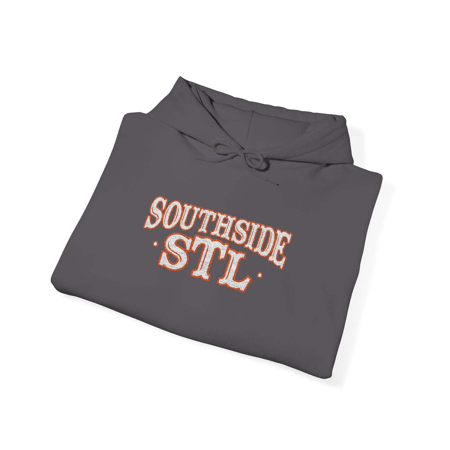 Embroidered Hoodie - Southside STL Design Printify