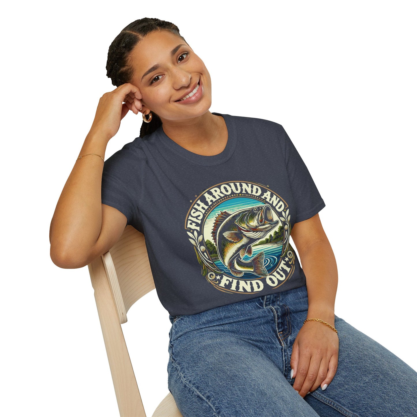Fish Around And Find out Graphic Tee