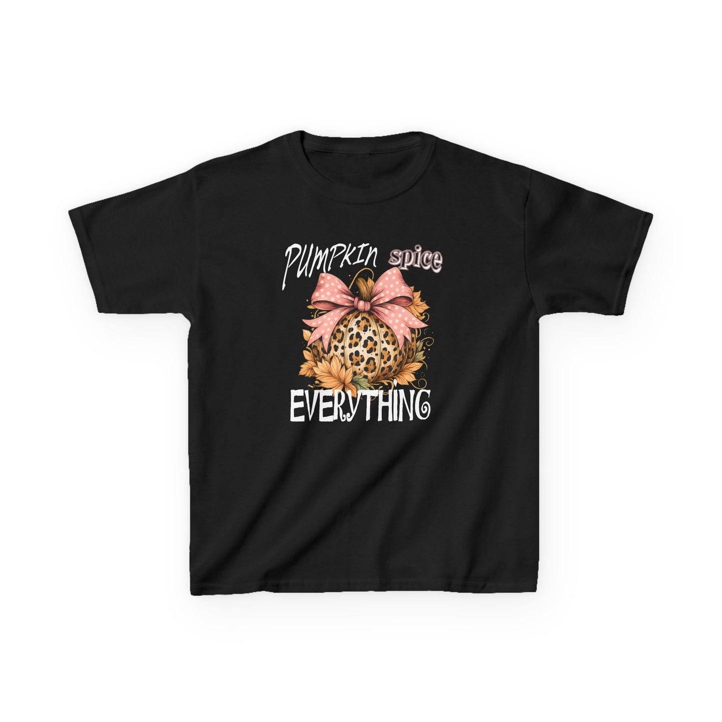 Kids Pumpkin Spice Everything Graphic Tee