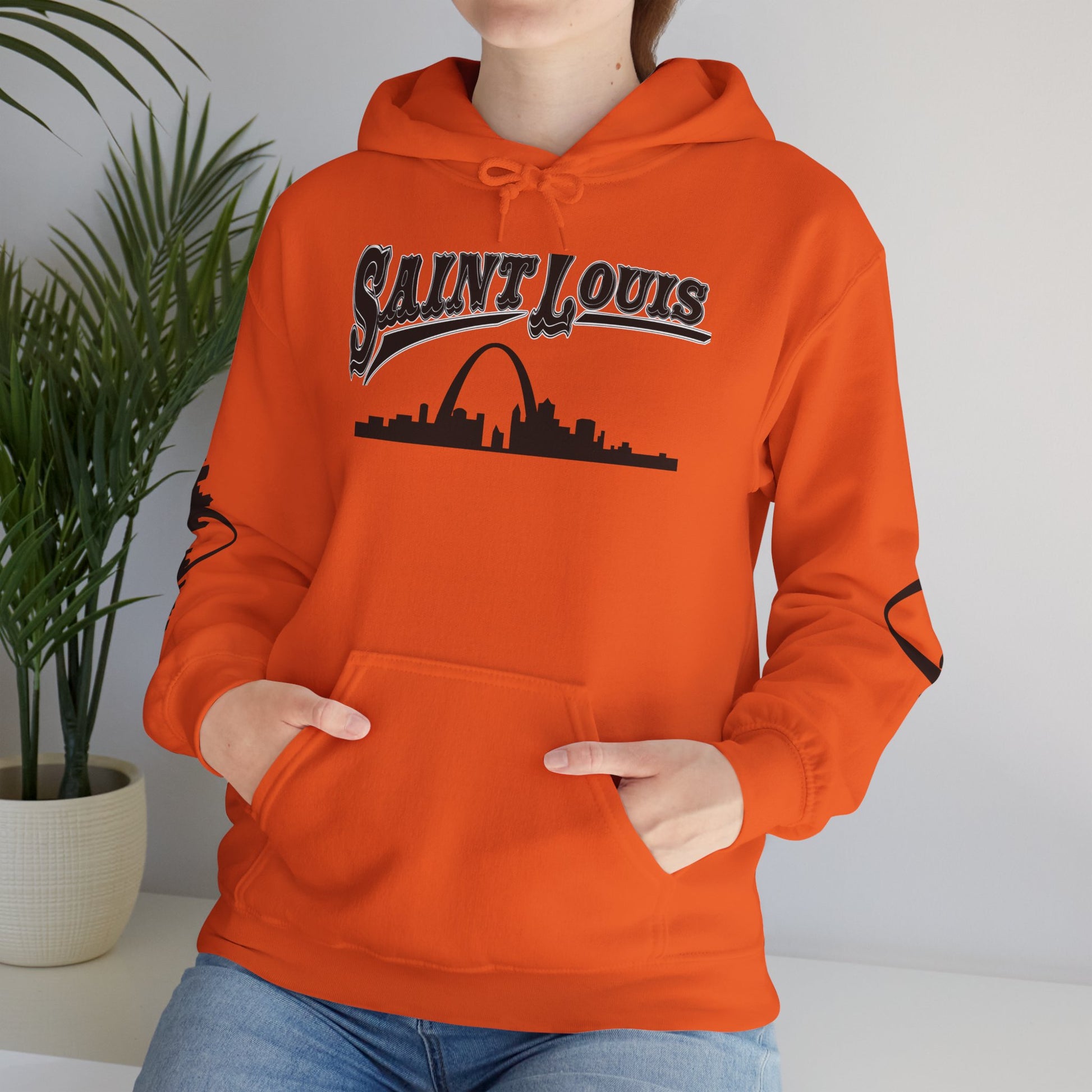 Saint Louis Skyline Hoodie - Unisex Heavy Blend™ Printify