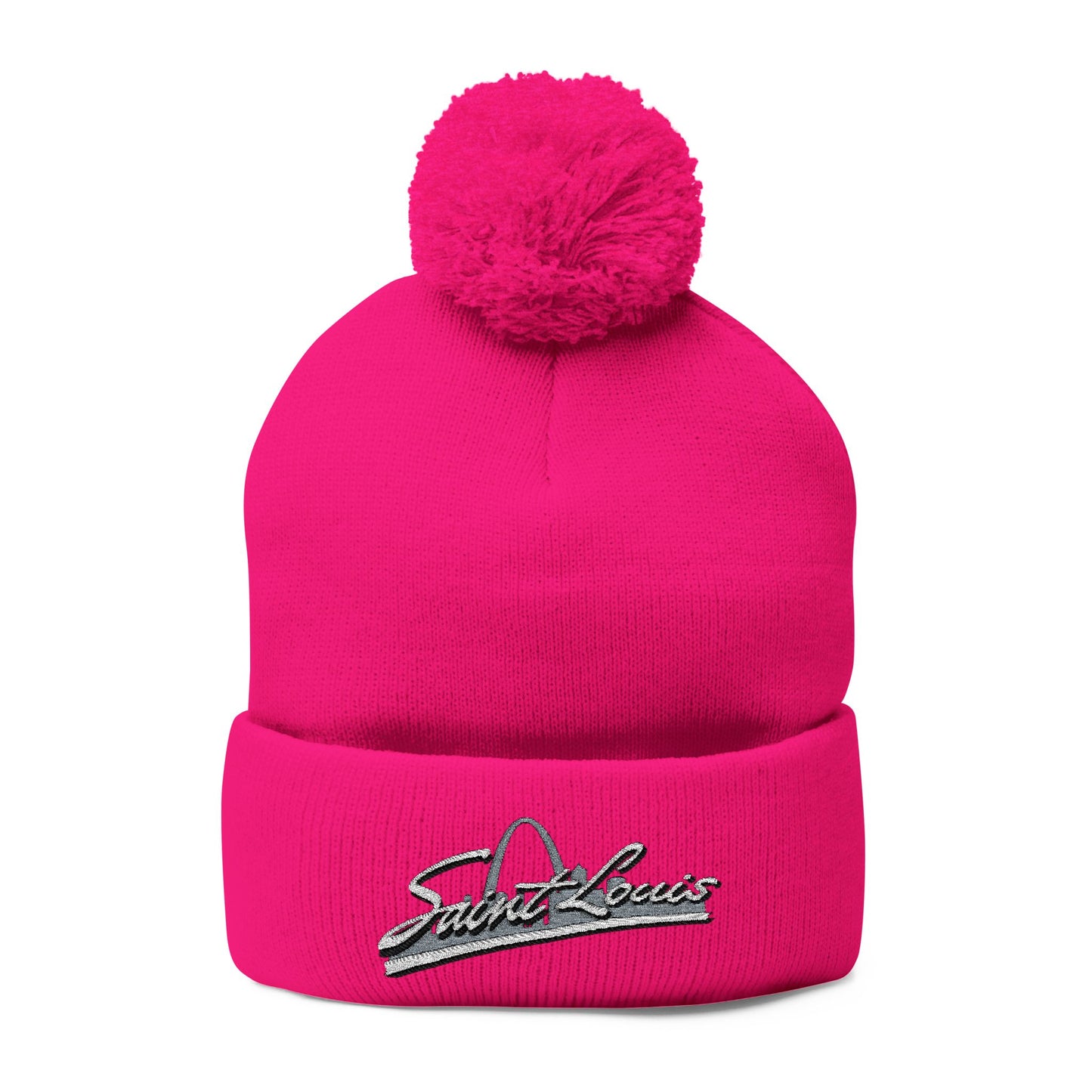 Knit Cap - Saint Louis Embroidered Design