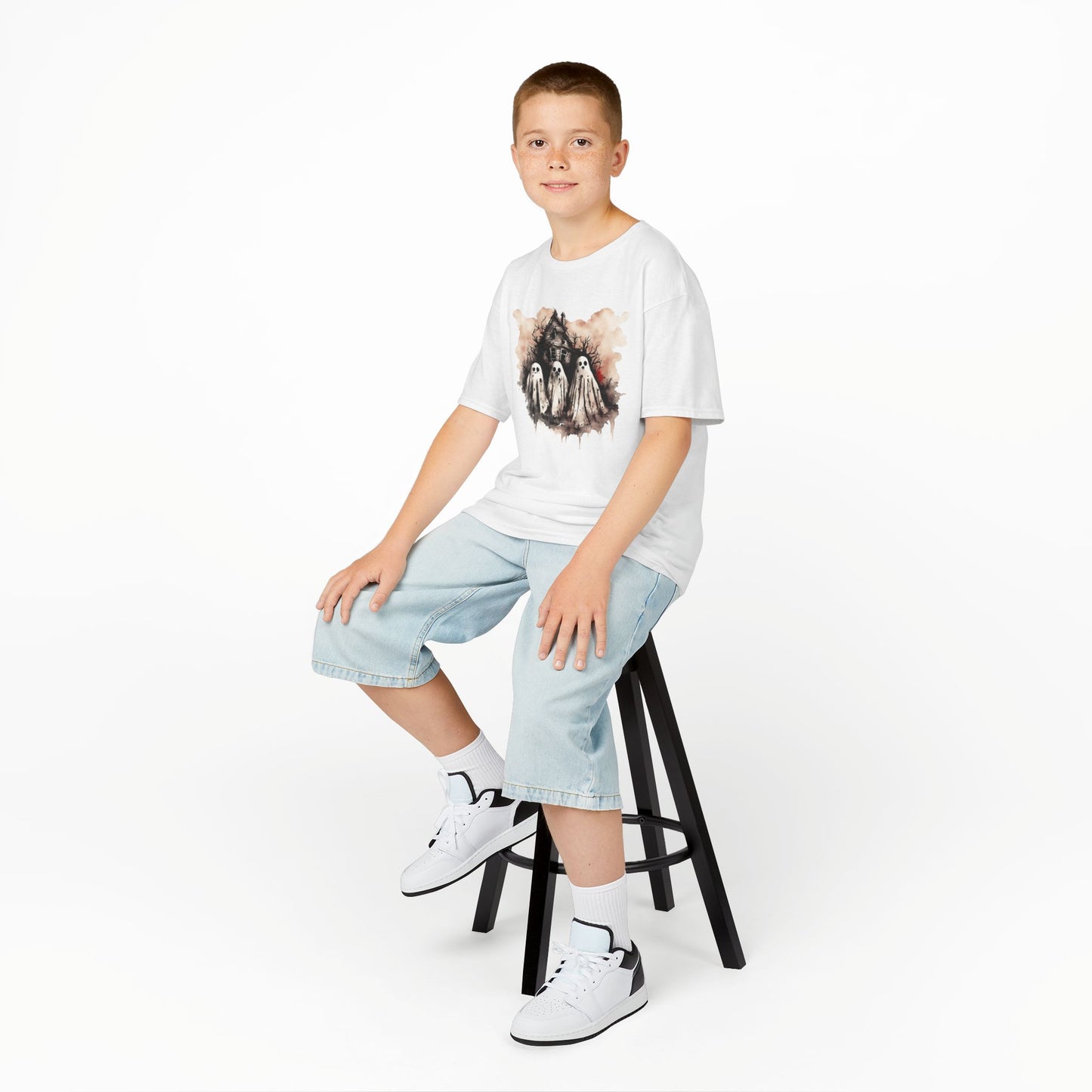 Kids- Haunted House Graphic Tee