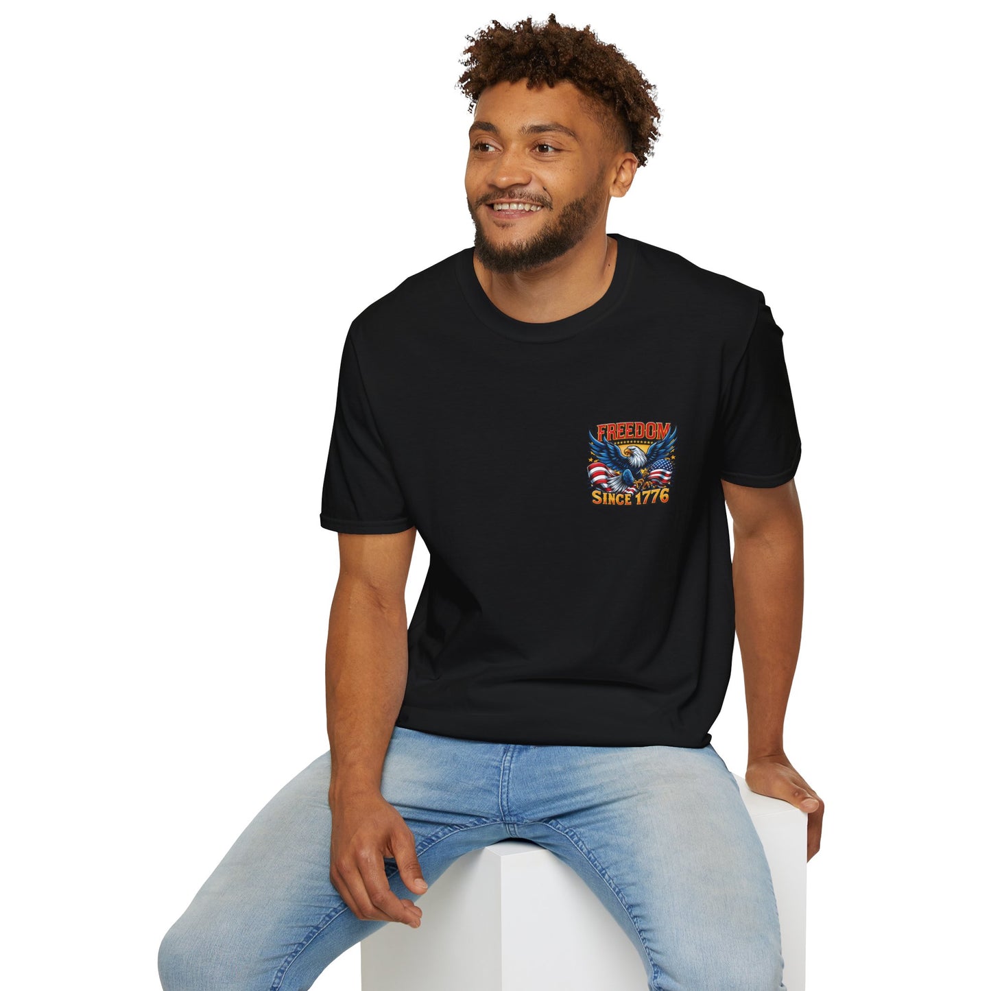 Freedom Since 1776 Graphic Tee Printify