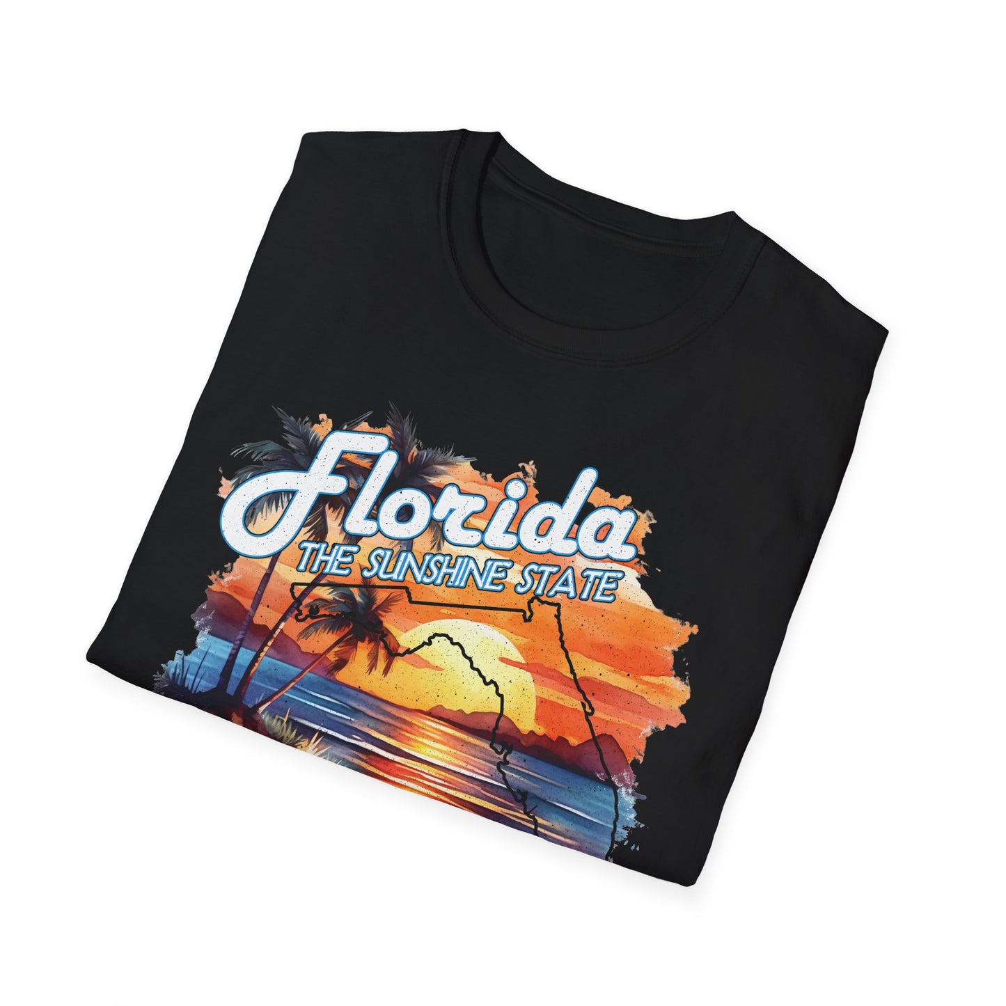 Florida Sunshine State T-Shirt - Unisex Softstyle