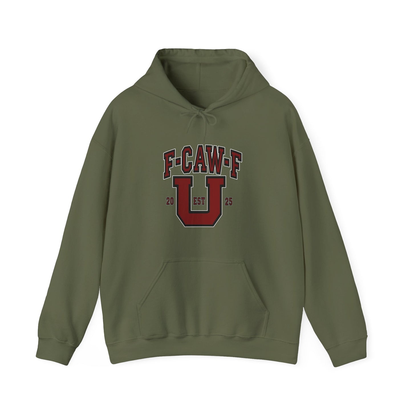 Unisex Heavy Blend™ Hooded Sweatshirt F-CAW-F U Front ChestDesign Printify