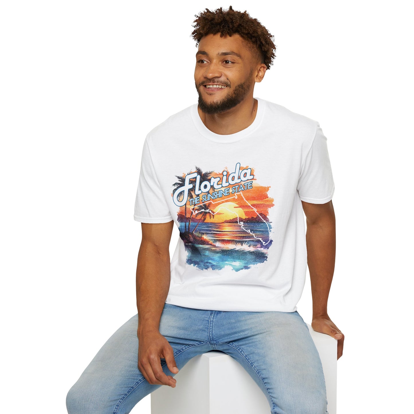 Florida Sunshine State T-Shirt - Unisex Softstyle