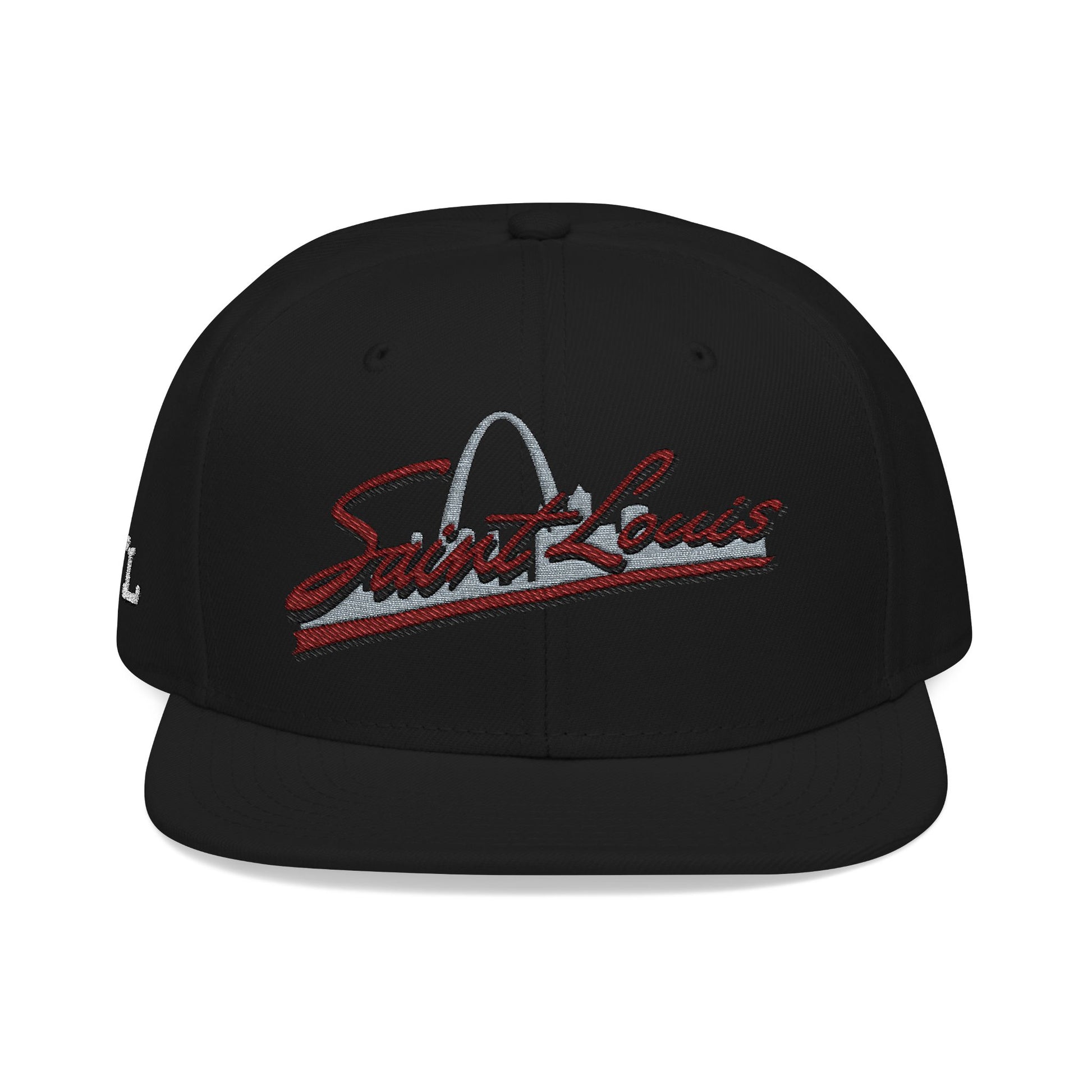 Embroidered Snapback-Full Front Saint Louis Logo Printify