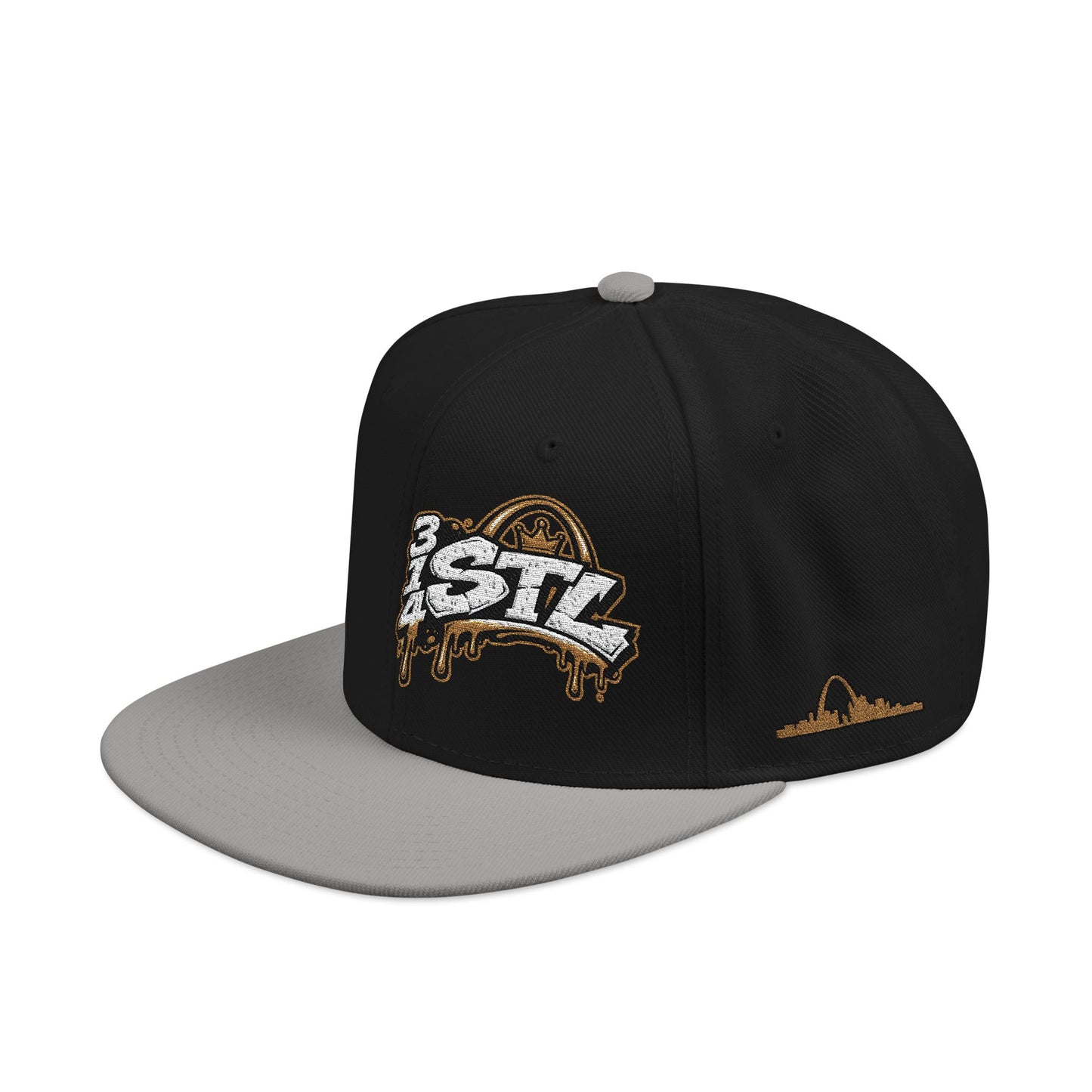 Snapback Hat — STL Drip Embroidered Baseball Cap