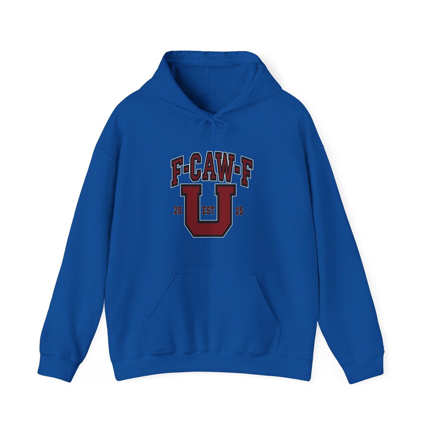 Unisex Heavy Blend™ Hooded Sweatshirt F-CAW-F U Front ChestDesign Printify