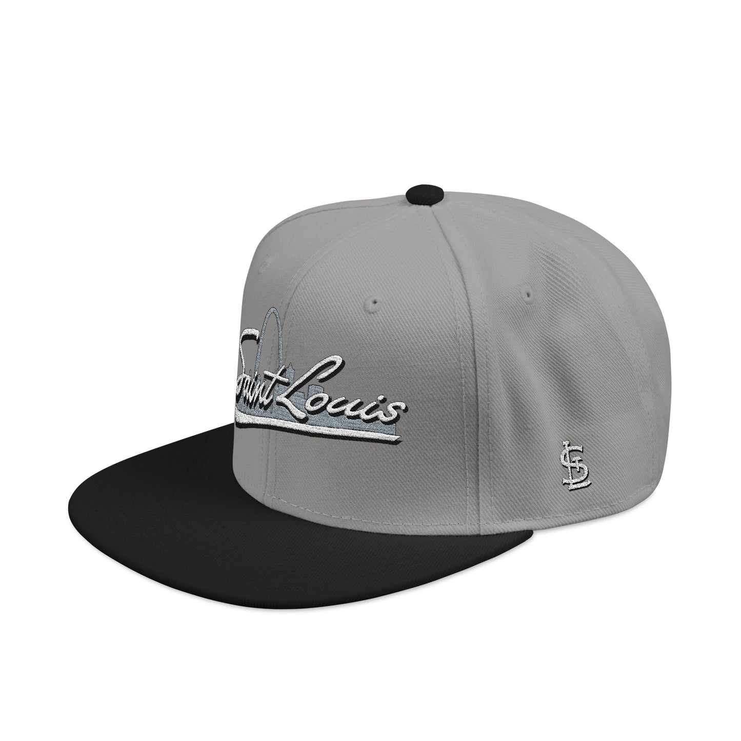 Snapback (Embroidery)-Saint Louis Logo Printify