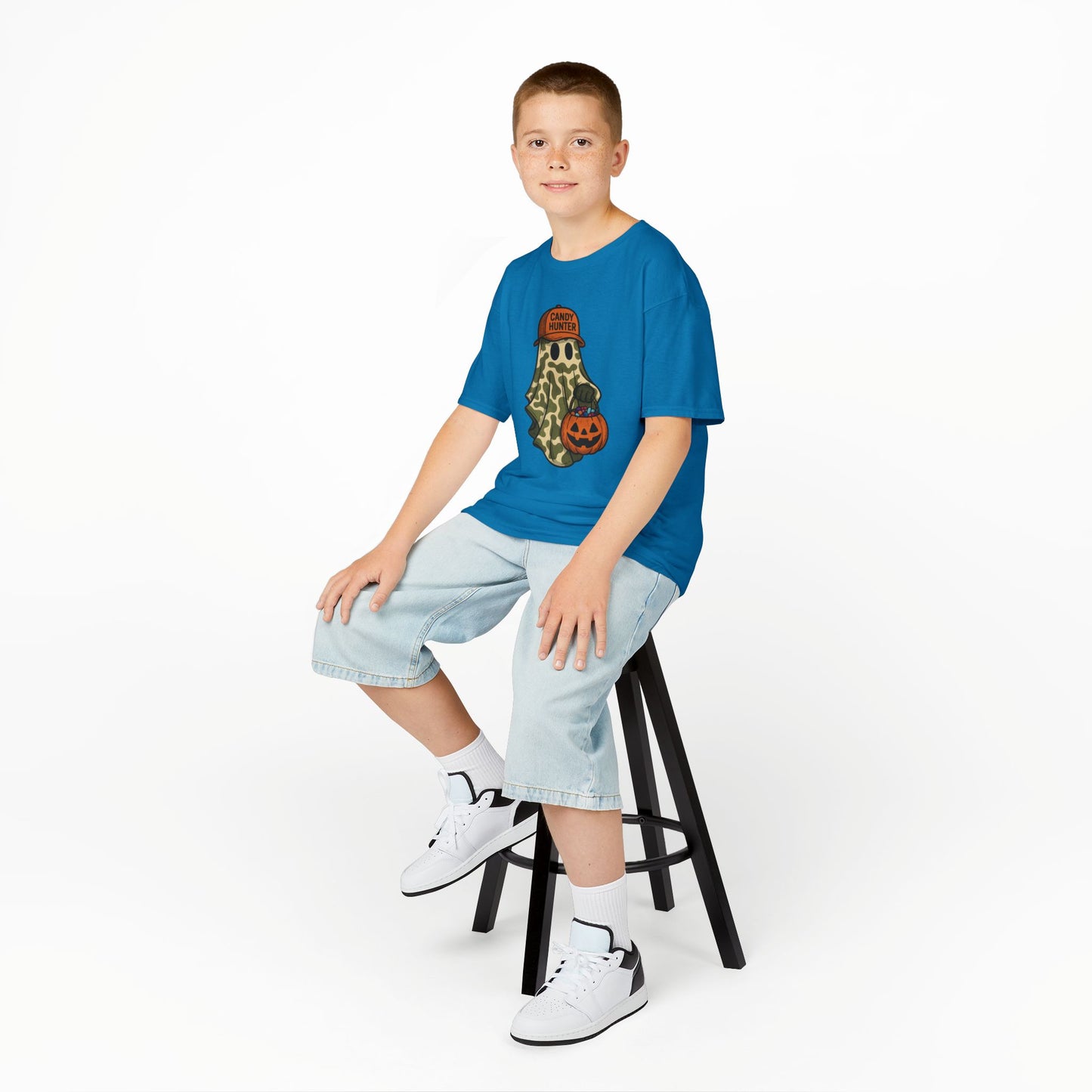 Kids Tee - Camo Ghost Graphic