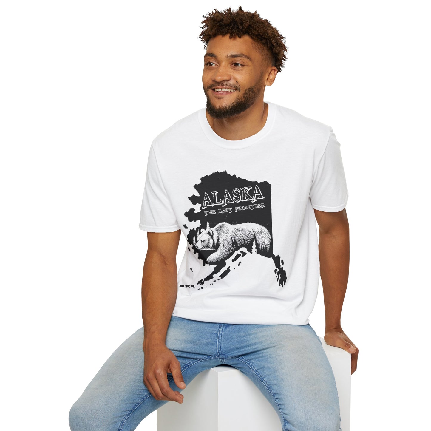 Alaska The Last Frontier Graphic Unisex Softstyle T-Shirt