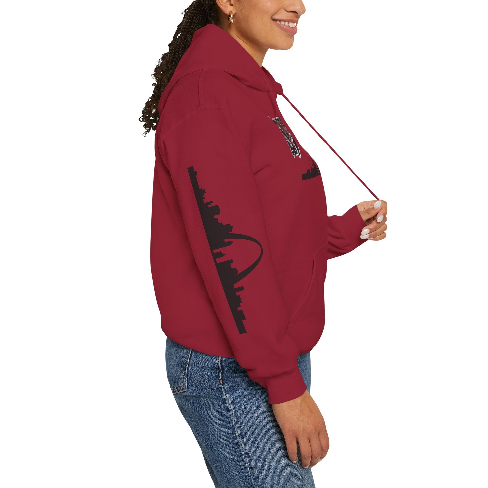 Saint Louis Skyline Hoodie - Unisex Heavy Blend™ Printify