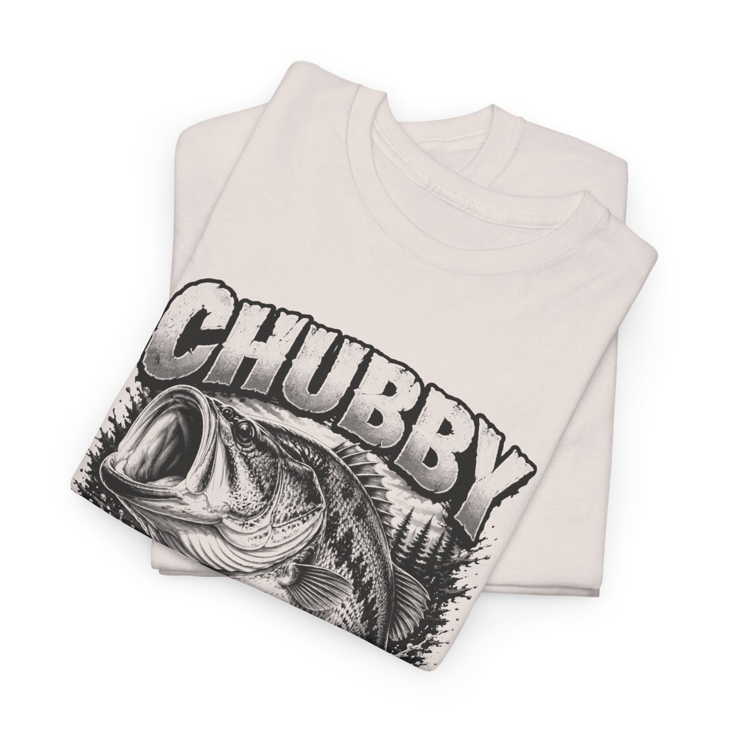 Fishing T-Shirt — "Chubby Chaser" Bass Graphic Tee