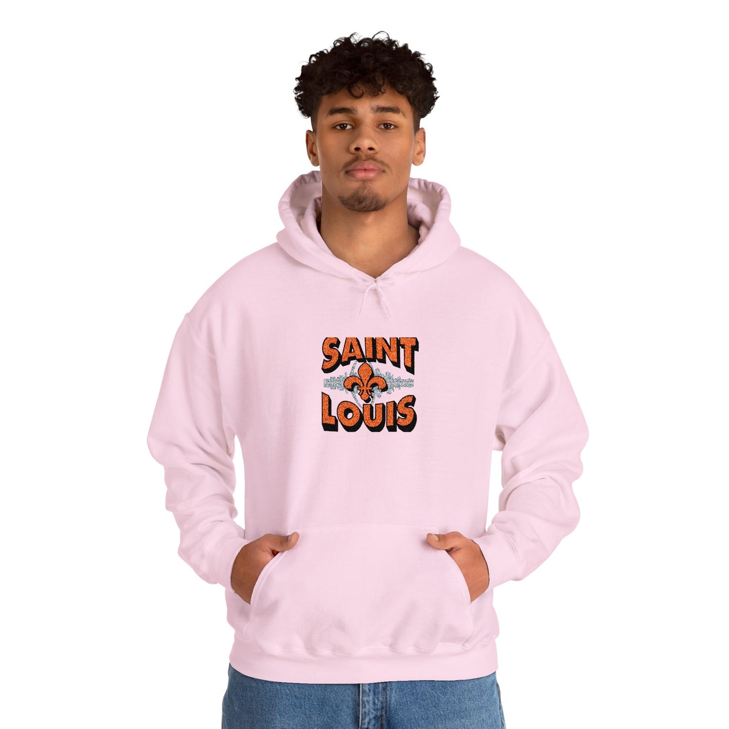 Saint Louis City Skyline Embroidered Hoodie