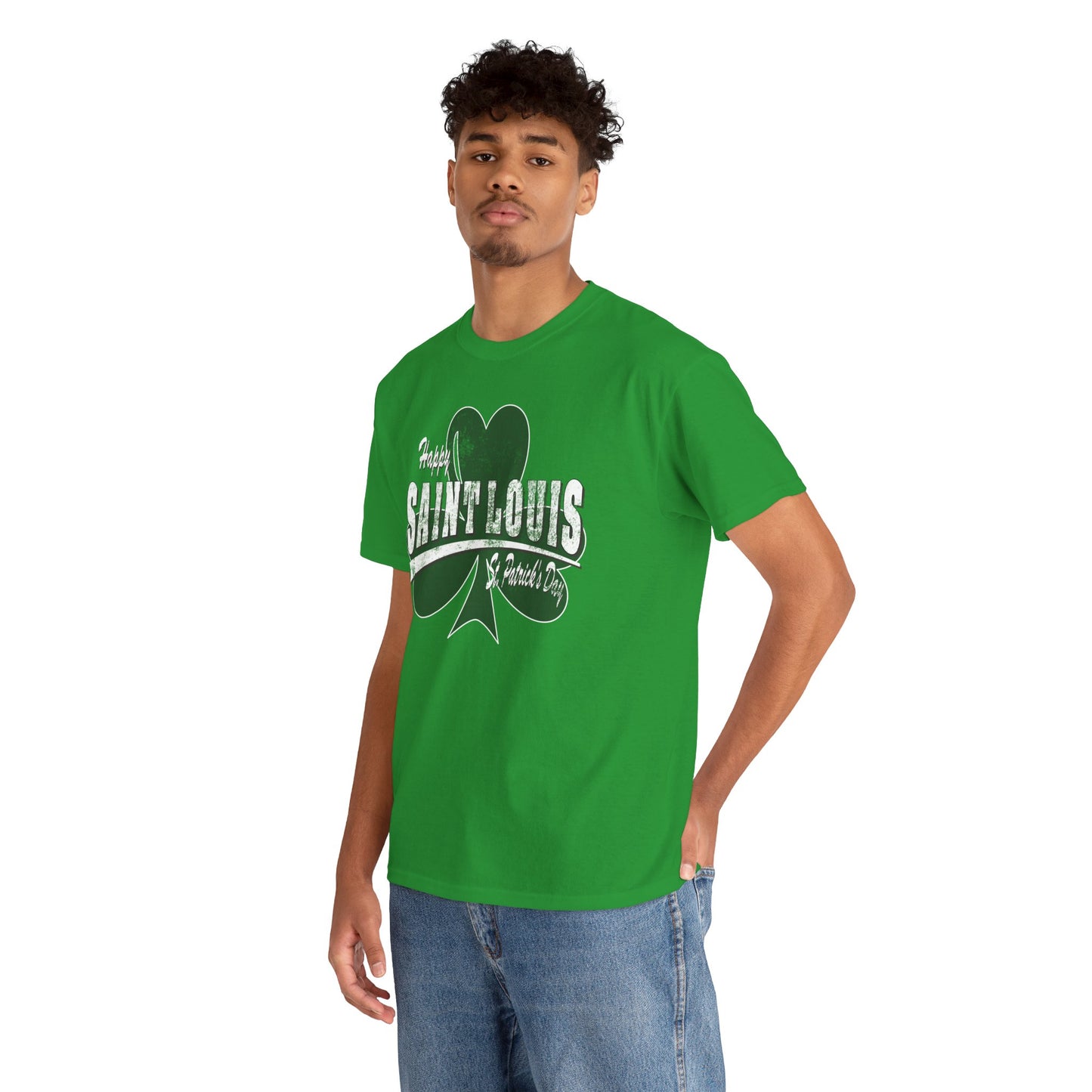 Saint Louis Shamrock Tee — Vintage St. Louis Irish Pride T-Shirt