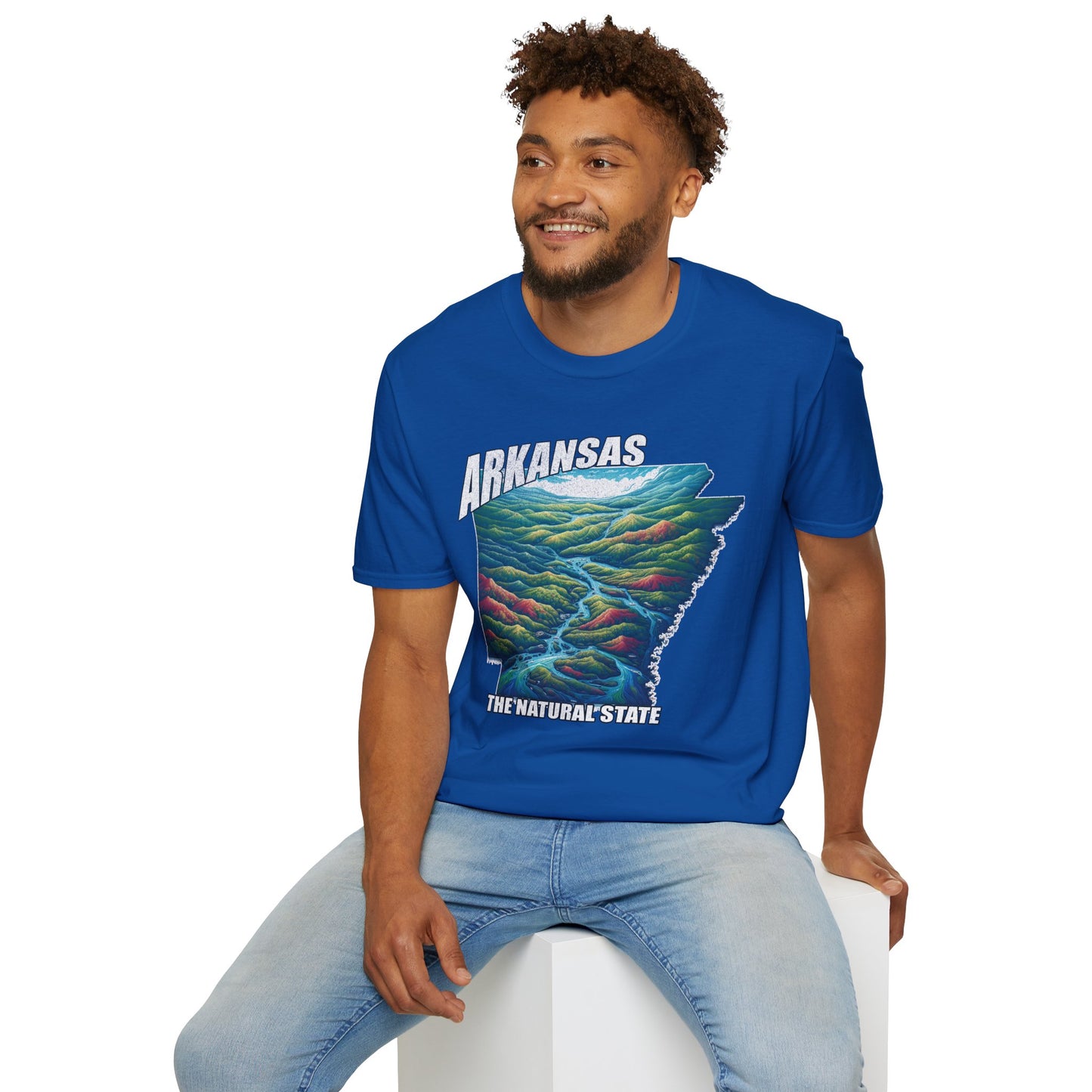 Arkansas The Natural State Graphic Tee