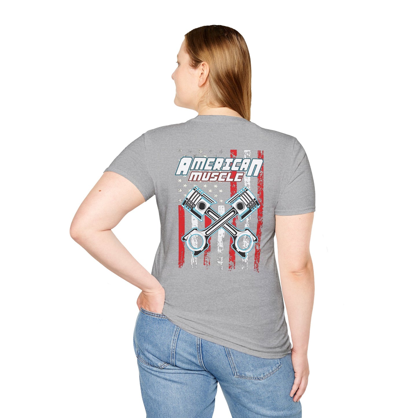 American Muscle Graphic T-Shirt