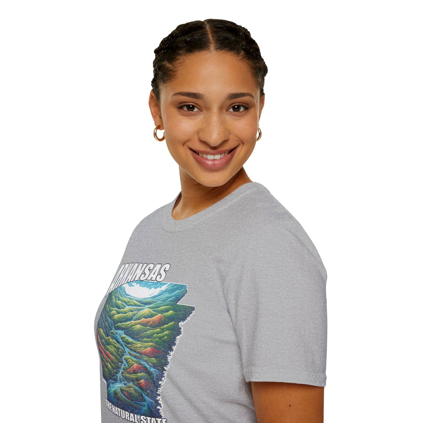 Arkansas The Natural State Graphic Tee