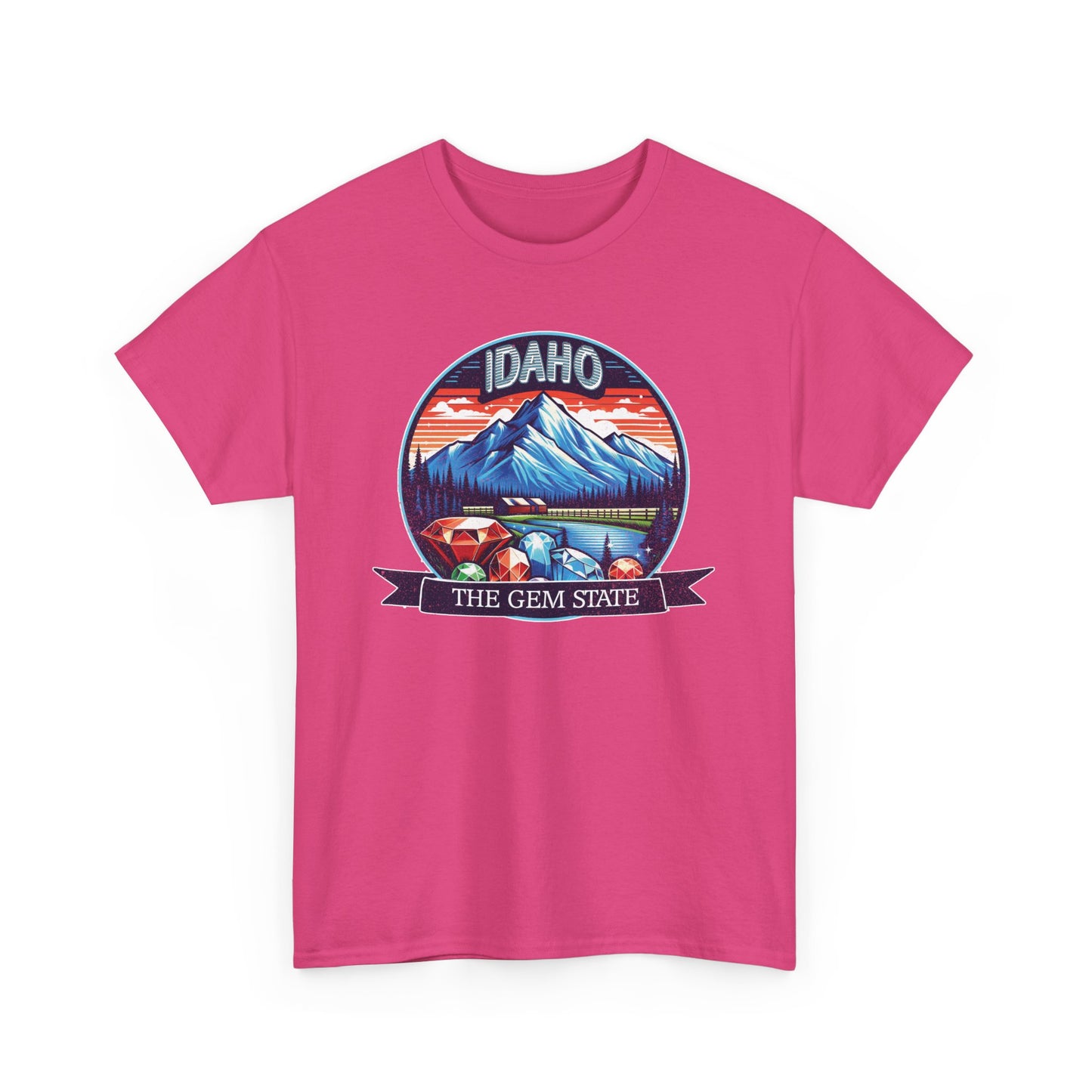 Idaho The Gem State Graphic Tee