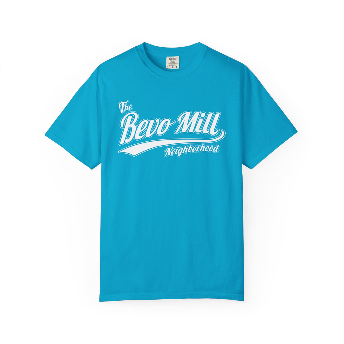 Bevo Mill Neighborhood T-Shirt — Vintage Script Local Pride Tee