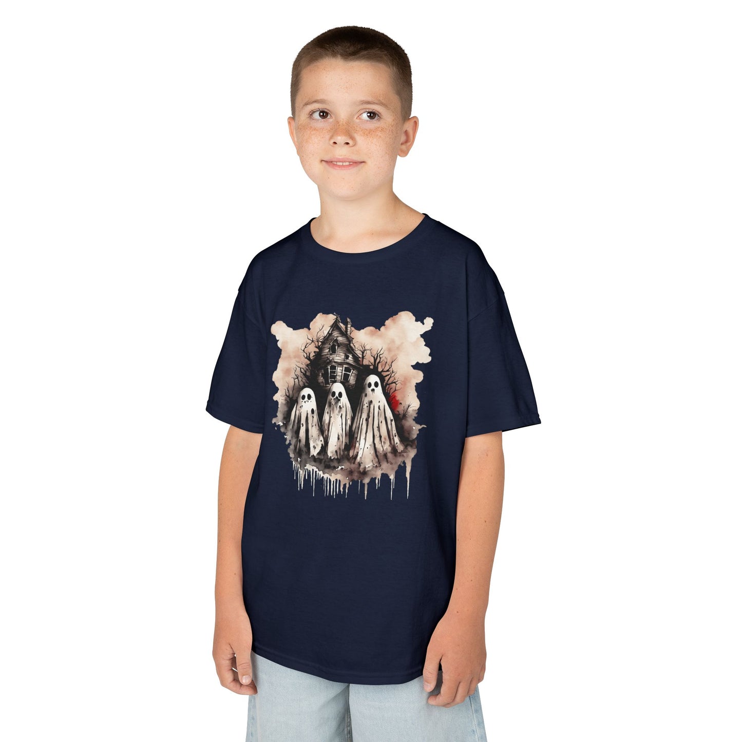 Kids- Haunted House Graphic Tee